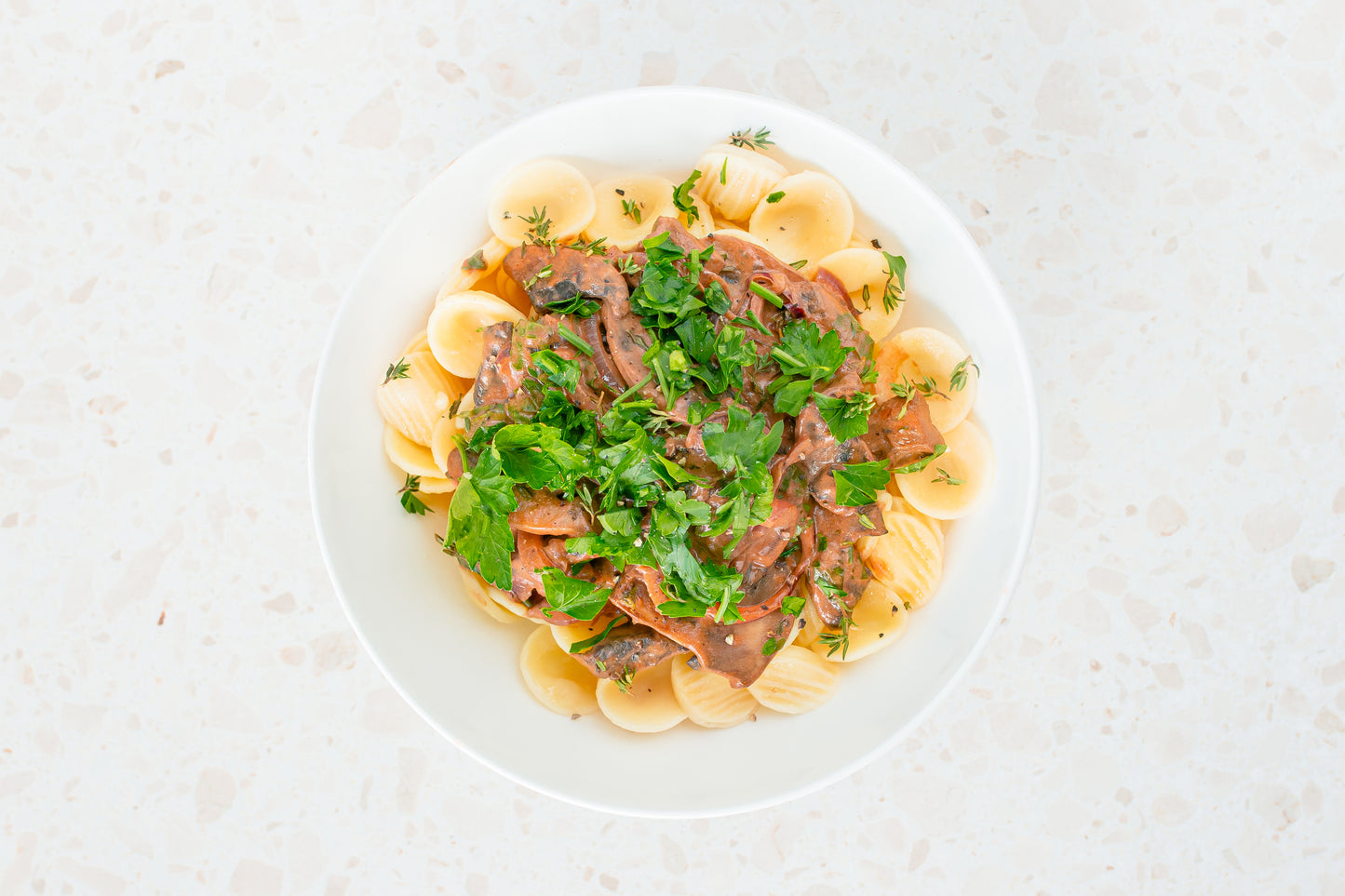 Chicken Stroganoff with Pasta