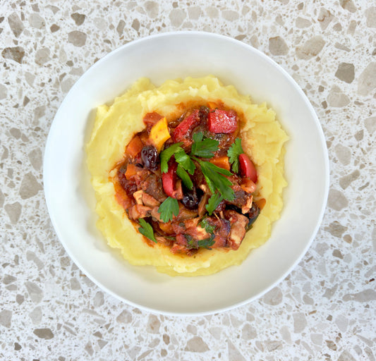 Chicken Cacciatore  with Mash| GF 450-500g